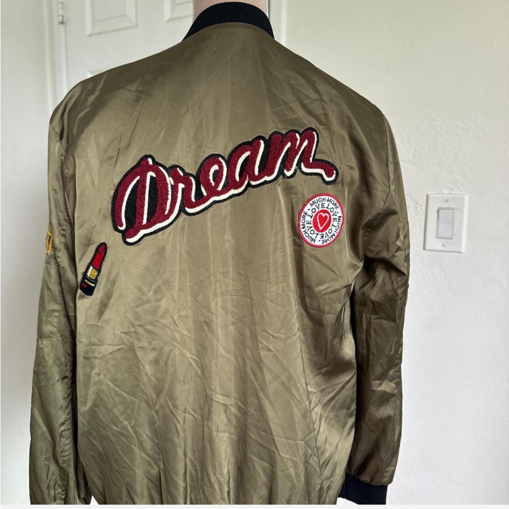 Zara patch bomber jacket - Picture 3 of 4